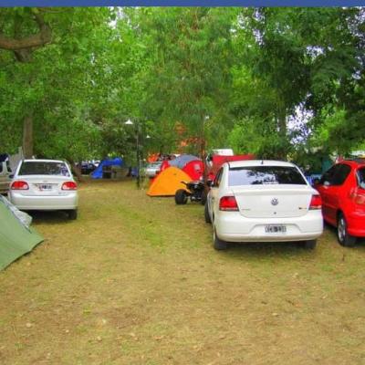 parcelas en camping de Las Acacias del Mar 